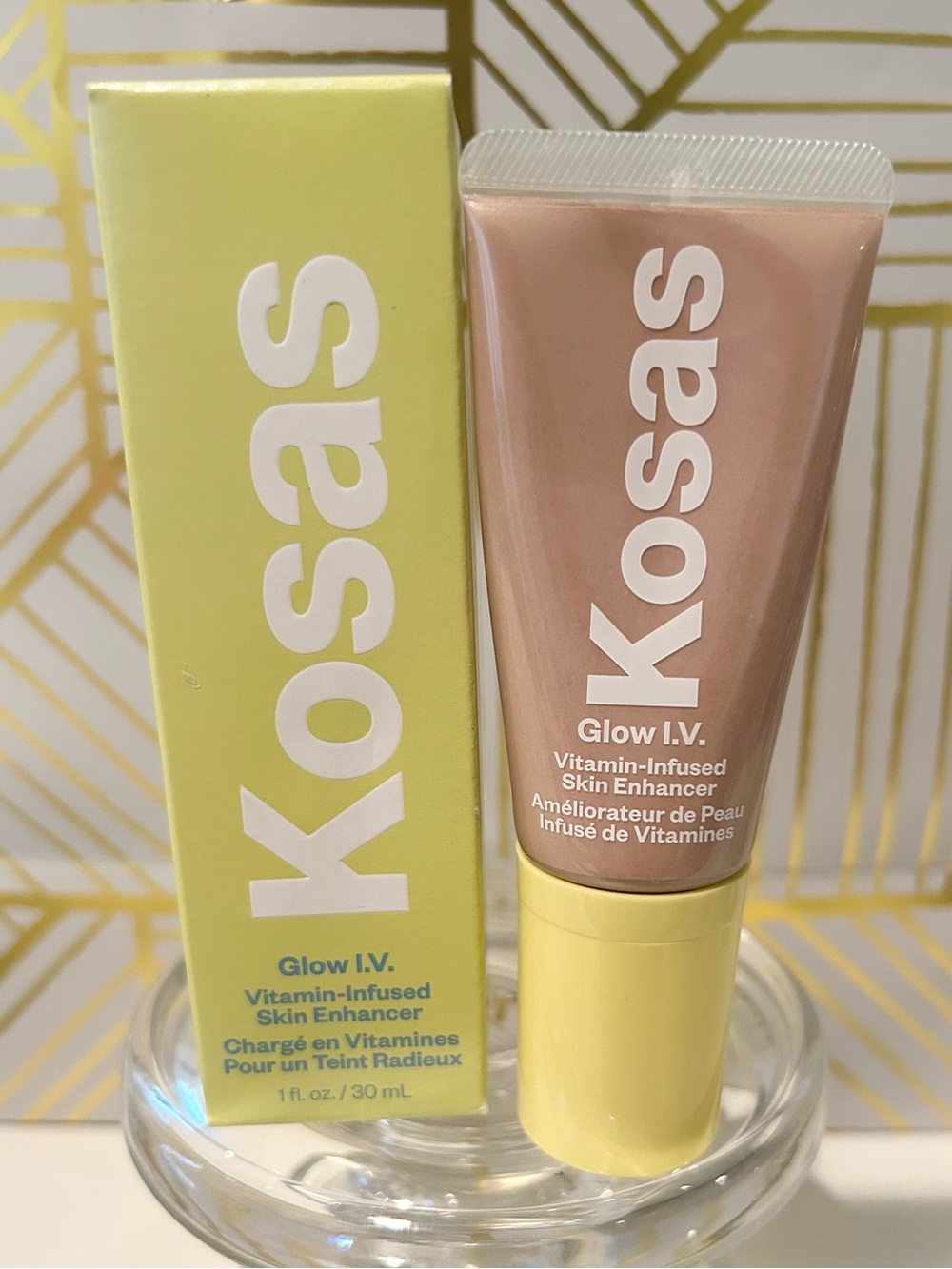 ✨ Kosas Glow I.V. Vitamin-Infused Skin Enhancer | Spark | Full Size | New in Box